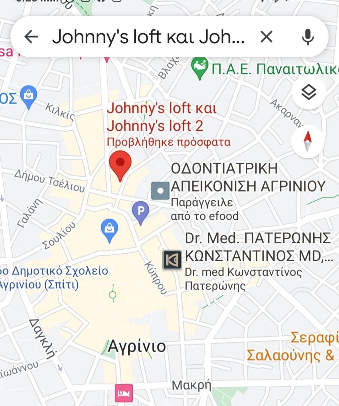 Johnny'S Loft Appartement Agrinio Buitenkant foto